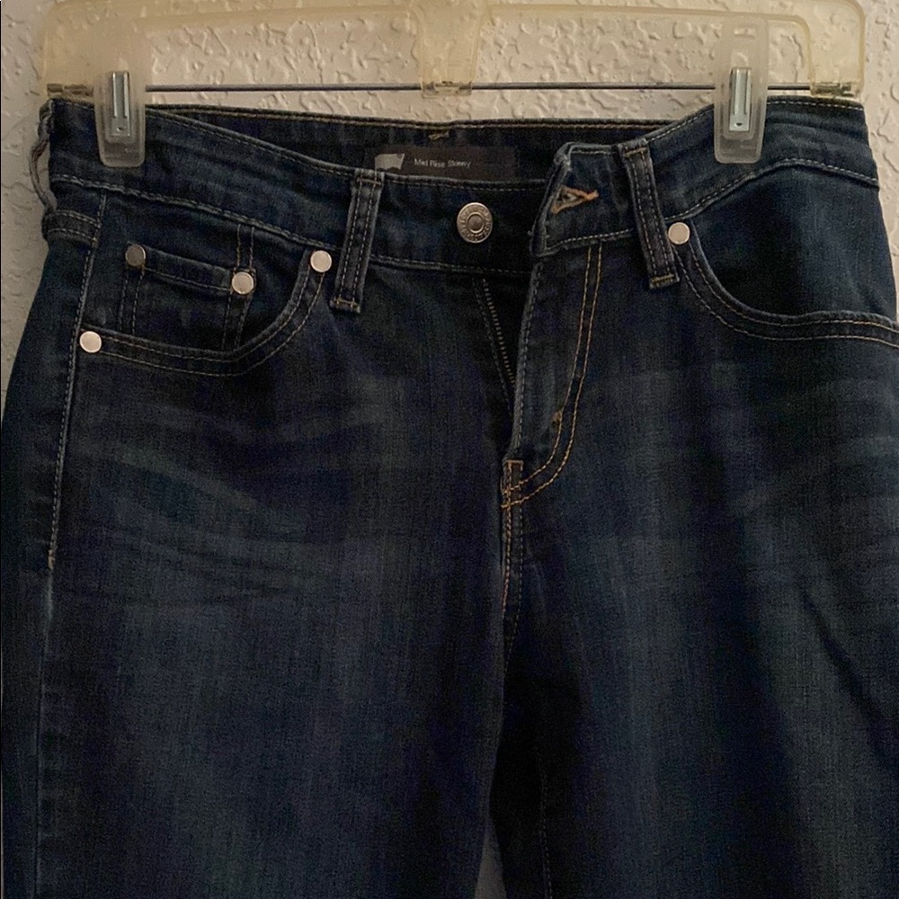 Dark Blue Denim Jeans
